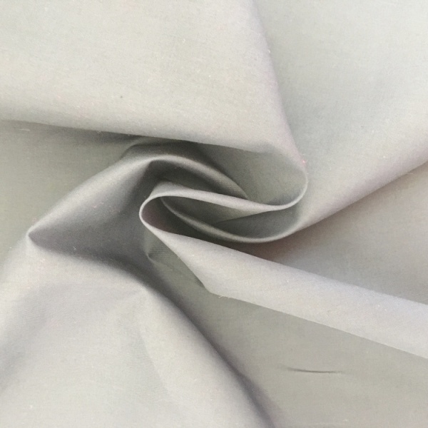 100% Cotton Fabric Silver